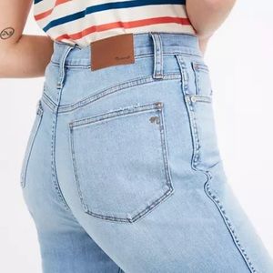 NWOT Madewell // Stovepipe Jeans Vance Wash